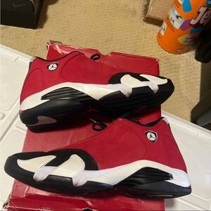 Nike Air Jordan 14 Retro “Gym Red Toro” 487471-006 Size 12 - Black/Red OG